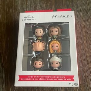 Hallmark FRIENDS ornaments NIB